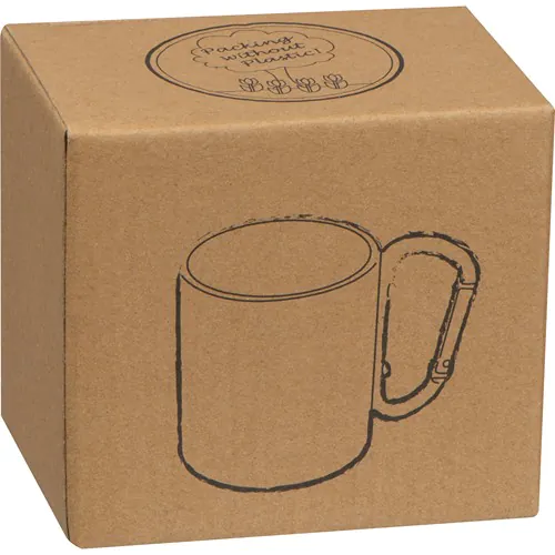 Tasse en métal avec mousqueton Tasse en métal avec mousqueton