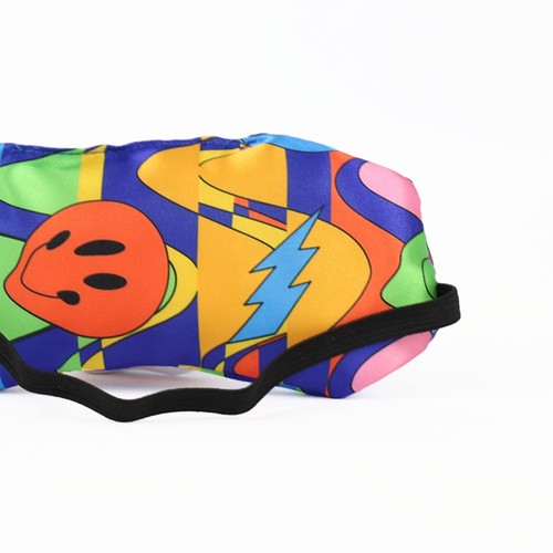 CUSTOMIZABLE SATIN SLEEPING MASK CUSTOMIZABLE SATIN SLEEPING MASK