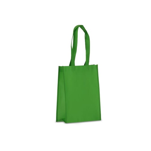 R-PET Draagtas gelamineerd non-woven 24 x 11 x 30cm 105g/m²