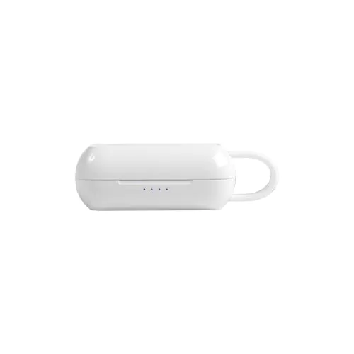 Bluetooth earbuds with charging box, with silicone handle and micro USB cable included