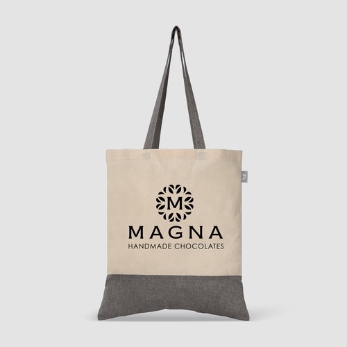 Quebec - Sac fourre-tout en coton recyclé bicolore 140 gsm Quebec - Sac fourre-tout en coton recyclé bicolore 140 gsm