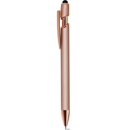 PENNA A SFERA CON TOUCH SCREEN IN ALLUMINIO E METALLO