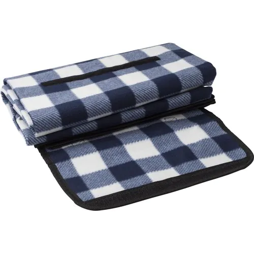 rPET foldable polar fleece blanket Vesper rPET foldable polar fleece blanket Vesper