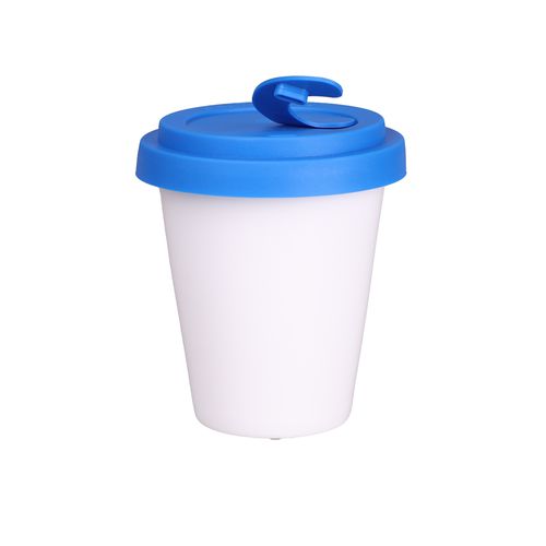 Beker Freedom Small Lock 200ml wit/blauw Beker Freedom Small Lock 200ml wit/blauw