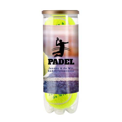 Tube padel balls Tube padel balls