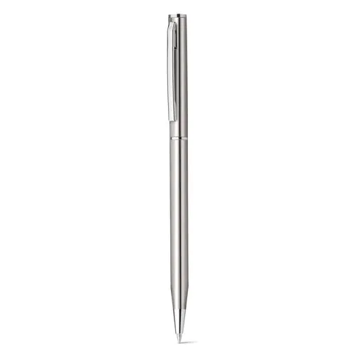 LESLEY METALLIC. Penna a sfera in alluminio con clip e meccanismo a rotazione