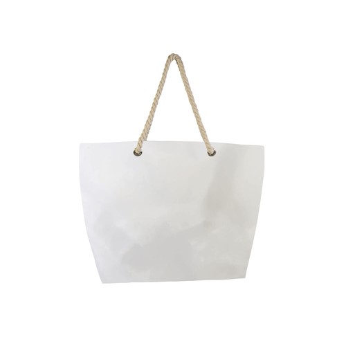 Sac de plage en polyester avec sufflet à la baseet fermeture eclaire Sac de plage en polyester avec sufflet à la baseet fermeture eclaire