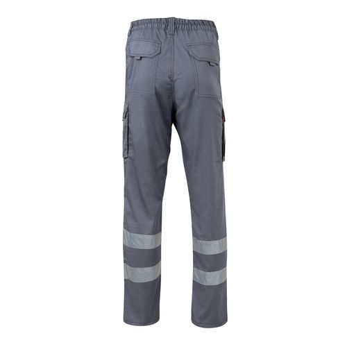 VL DIONYSUS. Pantalon stretch multipoches (240g/m²), en coton (46%), EME (38%) et polyester (16%)