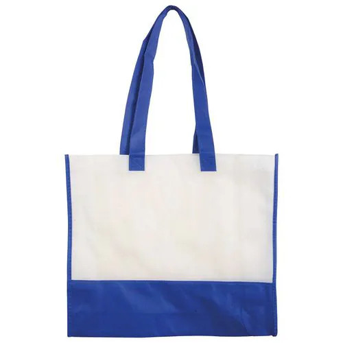 Bolsa bicolor de tejido sin tejer Bolsa bicolor de tejido sin tejer
