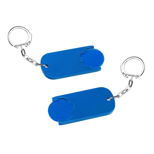 Chiphouder met winkelwagenmuntje 1€ "Alpha" Chiphouder met winkelwagenmuntje 1€ "Alpha"