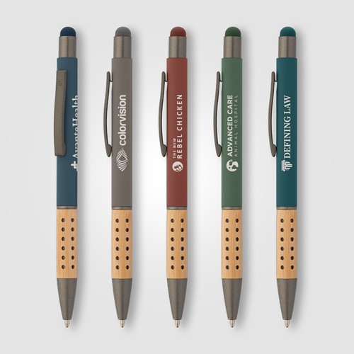 Bowie Bamboo Grip Penna c/Stylus Bowie Bamboo Grip Penna c/Stylus