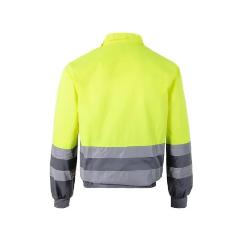 VL NEPTUNE. Two-tone twill jacket (210g/m²) in polyester (80%) and cotton (20%)