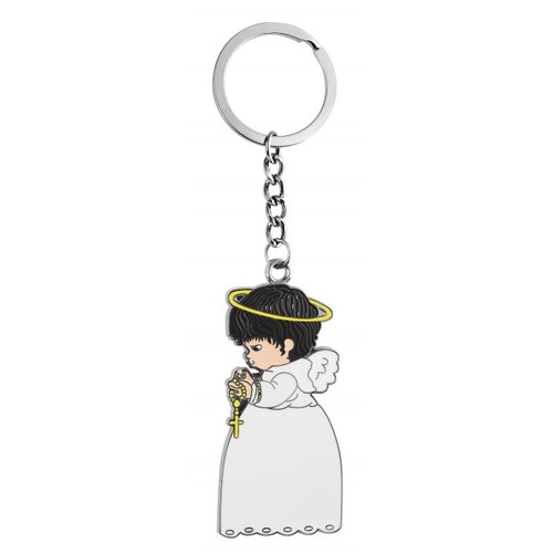 KEY CHAIN "ANGELET"with halo - NO BOX