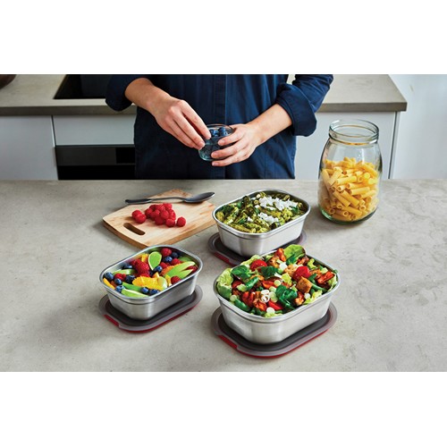 Black+Blum Mealprep Box 3pcs Set Small, Medium, Large Black+Blum Mealprep Box 3pcs Set Small, Medium, Large