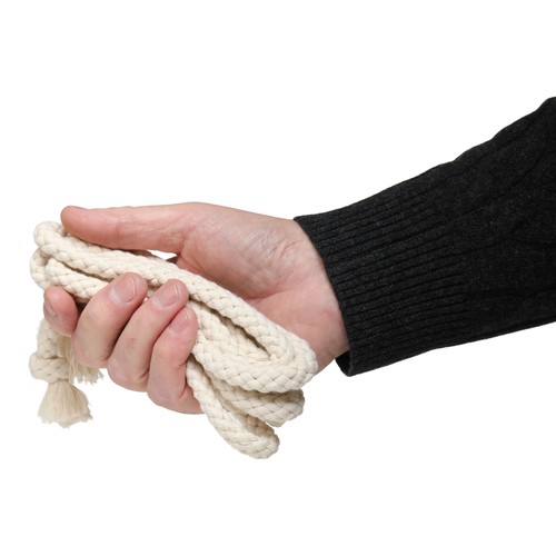 Skipping rope "Made in Germany" - natural cotton