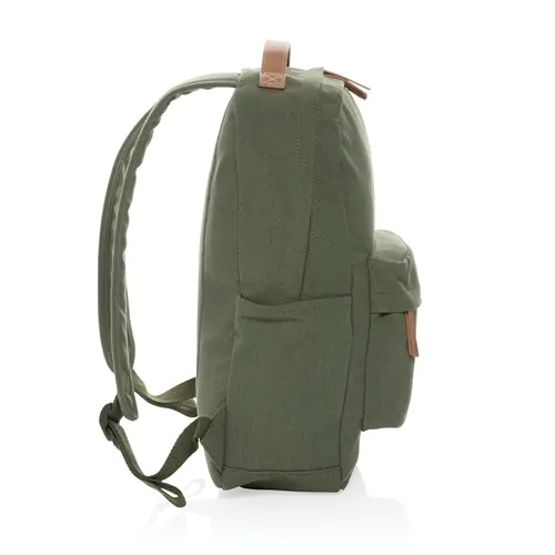Impact AWARE™ 16 oz. recycled canvas laptop rugzak Impact AWARE™ 16 oz. recycled canvas laptop rugzak