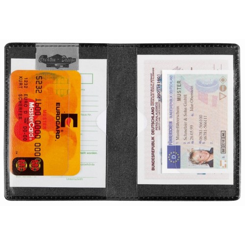 CreativDesign® Ausweistasche "170Select" schwarz CreativDesign® Ausweistasche "170Select" schwarz