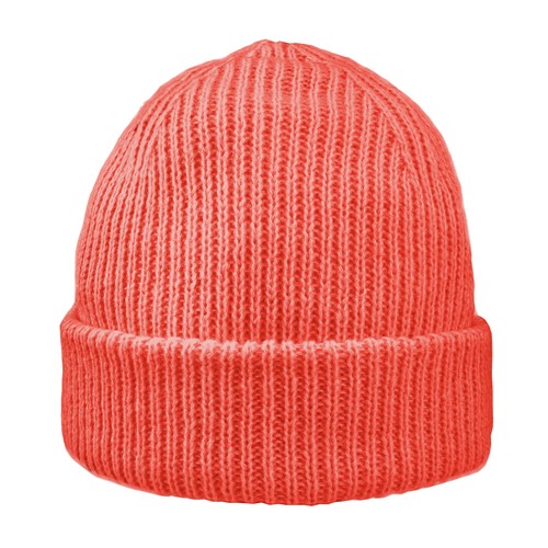 Luxury fine rib beanie