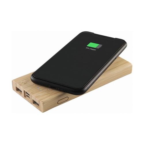 Bamboo 8000 Wireless Powerbank kabelloses Ladegerät Bamboo 8000 Wireless Powerbank kabelloses Ladegerät