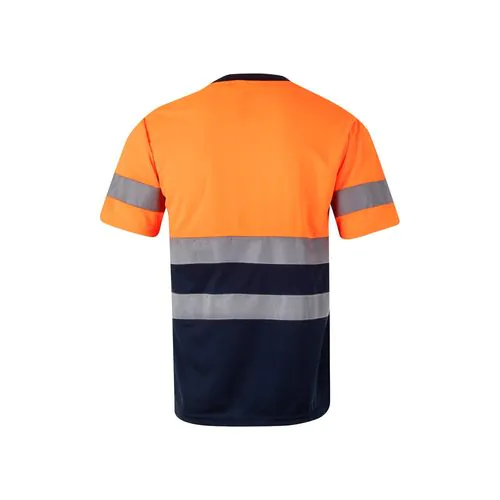 VL BRAHMA. T-shirt technique bicolore (140g/m²), en polyester (100%)