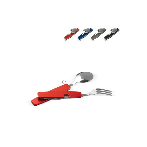 Foldable cutlery in multi-tool Foldable cutlery in multi-tool