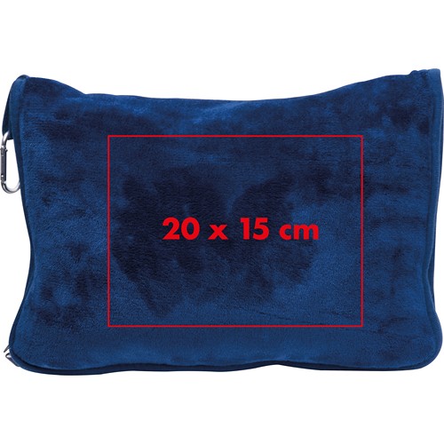 2 in 1 soft blanket with pillow CONRAD