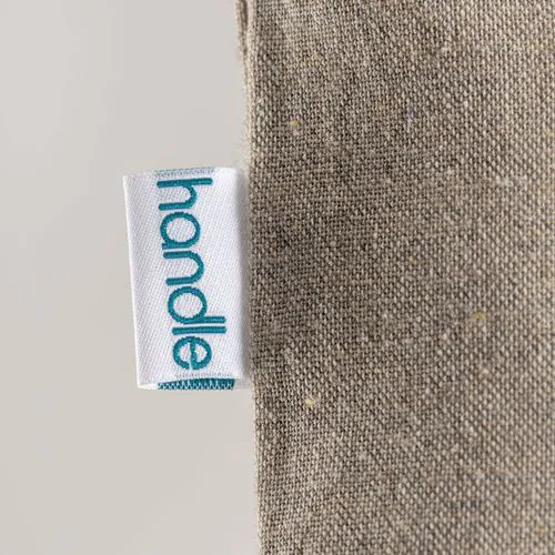 Recycled cotton shopping bag 190 g/m2, long handles, 38 x 42 cm