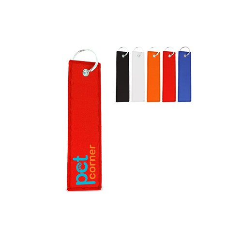 Flight tag with keyring Flight tag with keyring