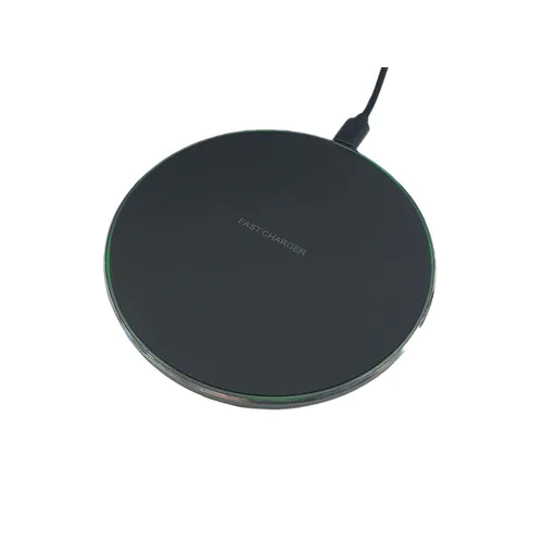 Chargeur sans fil LED Ring 10W Noir