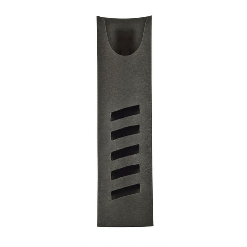 SACK CARDBOARD BLACK FOR PER 165X45MM