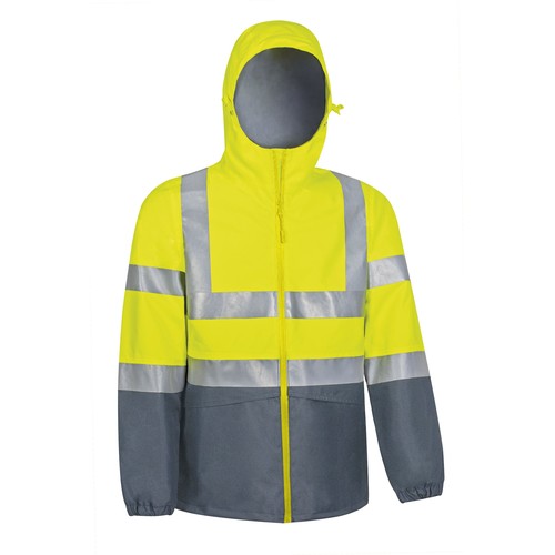 Hi-Vis Rain Jacket TORNADO