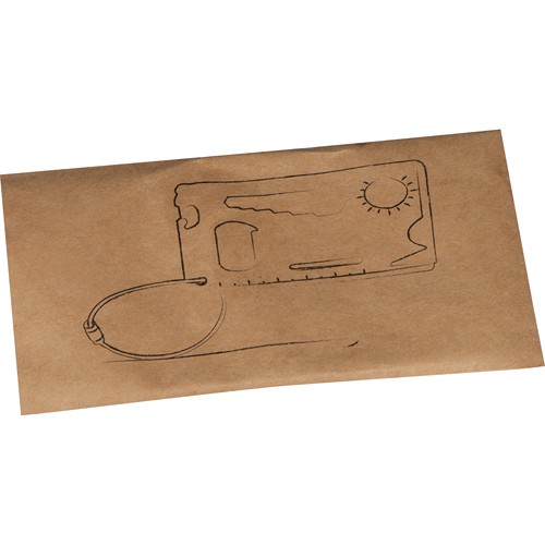 Survival luggage tag Survival luggage tag