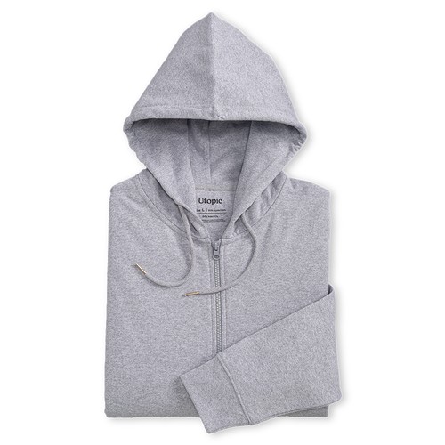 Tejido 100% regenerado. Sudadera unisex con capucha Tejido 100% regenerado. Sudadera unisex con capucha