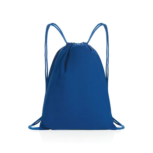 Impact AWARE™ recycled cotton drawstring backpack 145g Impact AWARE™ recycled cotton drawstring backpack 145g