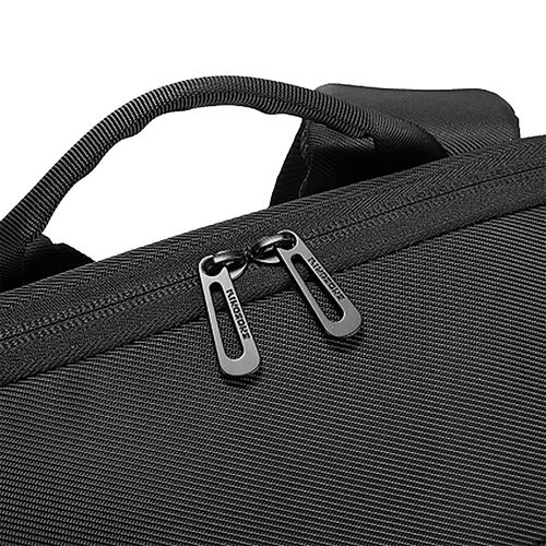 Laptop backpack (15) structured in twill polyester
