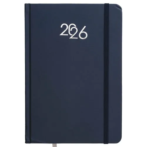 Agenda journalier 2026, couverture rigide en carton laminé