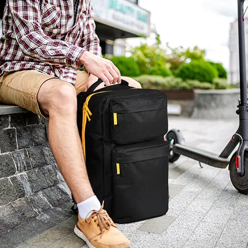 600D POLYESTER TRAVEL BACKPACK BAG