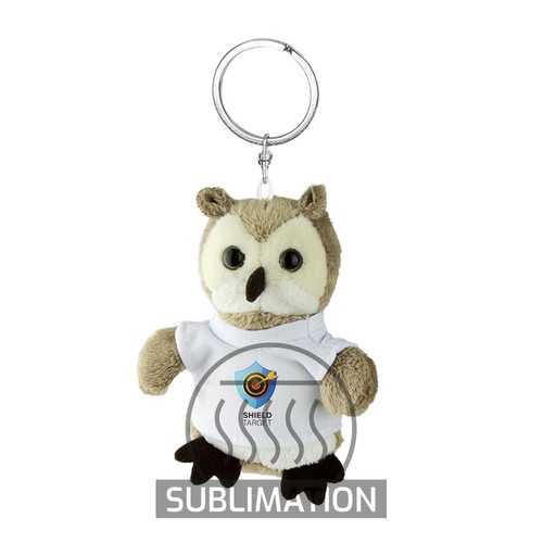 Plush owl, keyring | Cleverly Plush owl, keyring | Cleverly