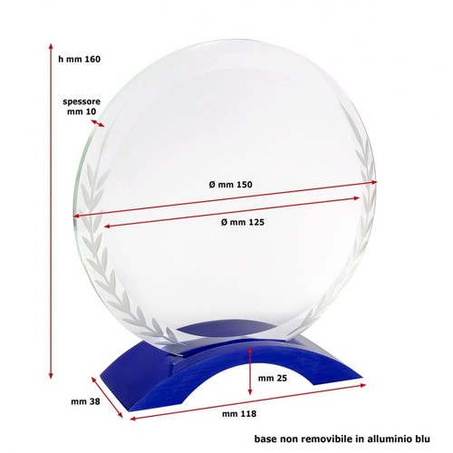 BLUE TRANSPARENT GLASS 150X150X10 MM BLUE TRANSPARENT GLASS 150X150X10 MM