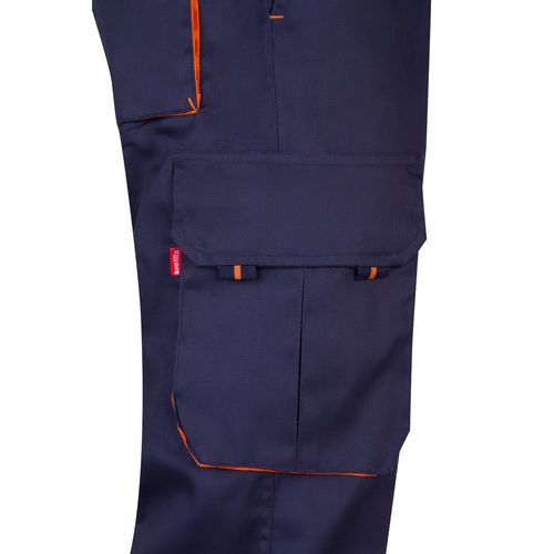 VL HYPNOS. Two-tone multi-pocket twill trousers (200g/m²), in cotton (35%) and polyester (65%) VL HYPNOS. Two-tone multi-pocket twill trousers (200g/m²), in cotton (35%) and polyester (65%)