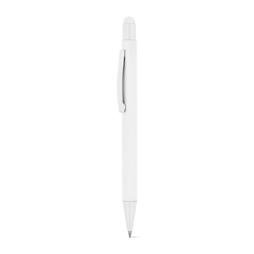 CLINT MATE. Ballpoint pen with a modern design made from recycled aluminium (100% rAL), with a matt finish