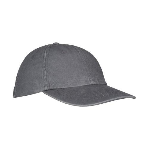 260 g/m2 stone washed cotton baseball cap, 6 panels
