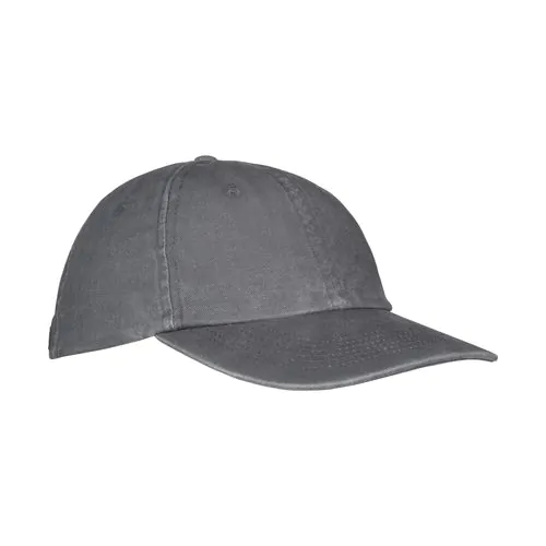 260 g/m2 stone washed cotton baseball cap, 6 panels 260 g/m2 stone washed cotton baseball cap, 6 panels
