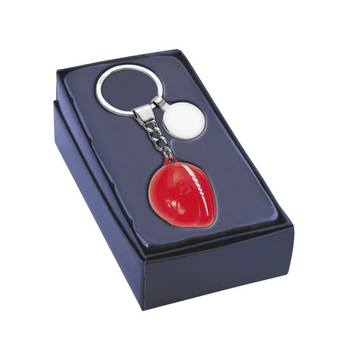 KEY CHAIN HELMET BIG REDWITH COIN KEY CHAIN HELMET BIG REDWITH COIN