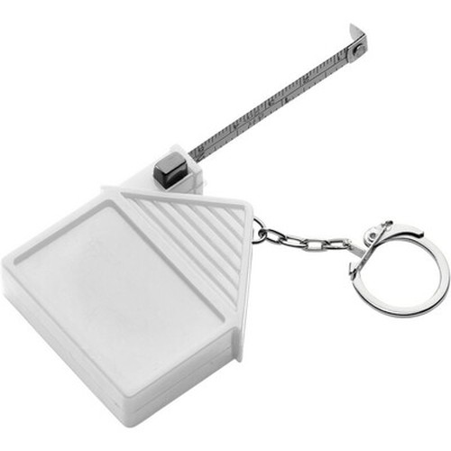 Brelok do kluczy "domek", miara 2m Brelok do kluczy "domek", miara 2m