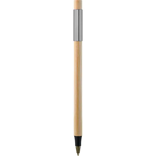 BAMBOO AND ALUMINUM BALLPOINT PEN BAMBOO AND ALUMINUM BALLPOINT PEN