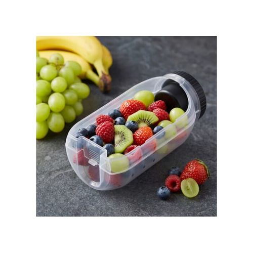 All-in-One Lunch Bowl Container with Sauce Compartment & Spoon-fork All-in-One Lunch Bowl Container with Sauce Compartment & Spoon-fork