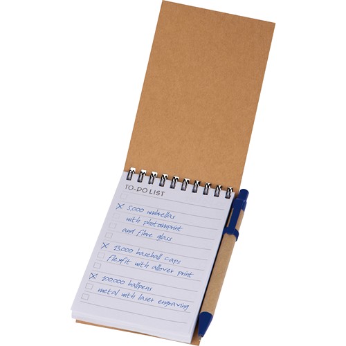 Ringbuch mit Kugelschreiber und To do Liste EUGENIO