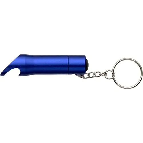 Keyring, LED light, bottle opener