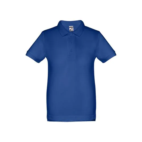 THC ADAM KIDS. Polo in cotone a maniche corte per bambini (unisex)